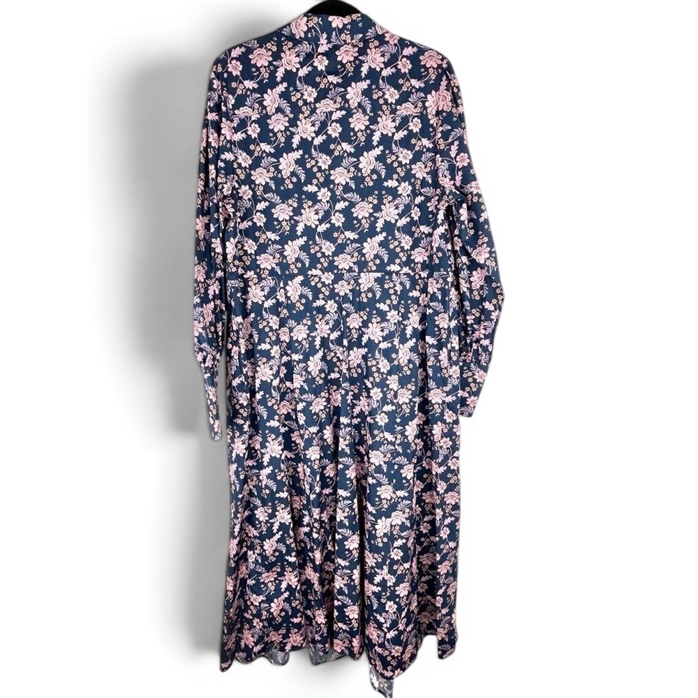 Boden Multicolor Chintz Bloom Empire Midi Shirt Dress Size US 16/18 UK 20 EUC - Picture 5 of 5